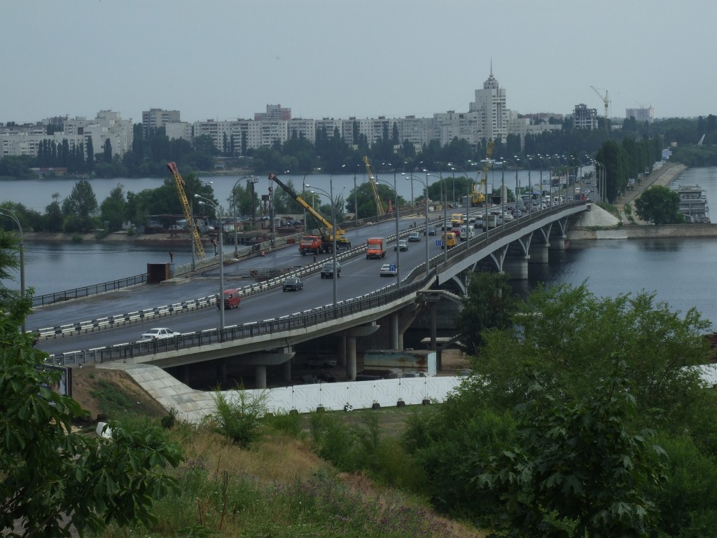 Чернавский мост с правого берега Воронеж фото