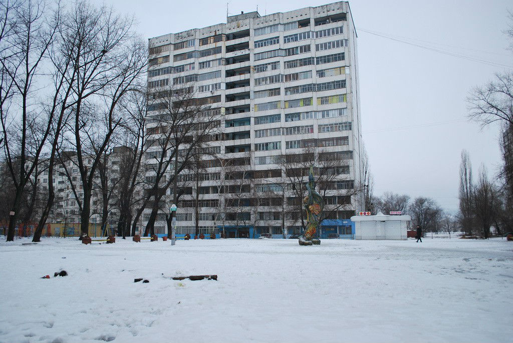 Типичная "многоэтажка" на Левом берегу Воронежа фото