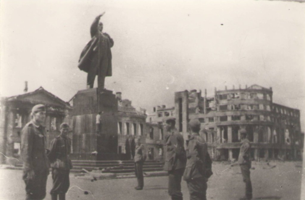 Площадь Ленина 1942 год в Воронеже фото