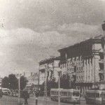 Площадь Ленина в 1950-е Воронежа фото
