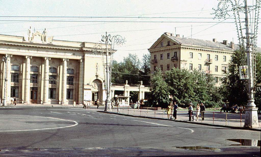 Спартак и Кольцовский сквер в Воронеже старое фото