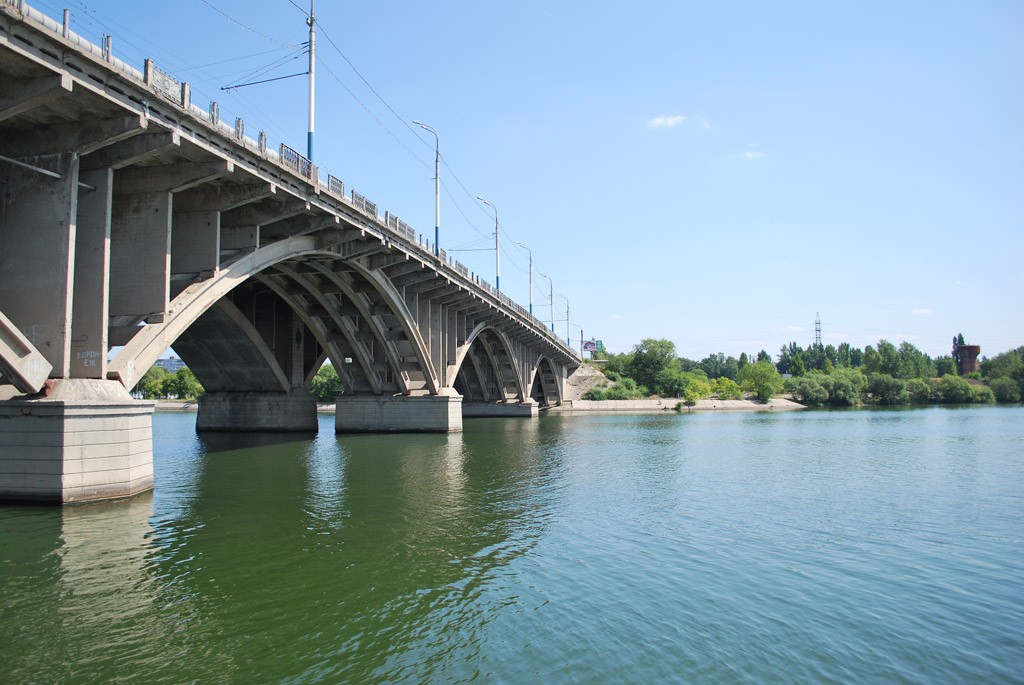 Вогрэсовский мост в Воронеже фото