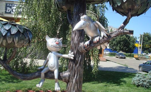 памятник котенку с улицы Лизюкова