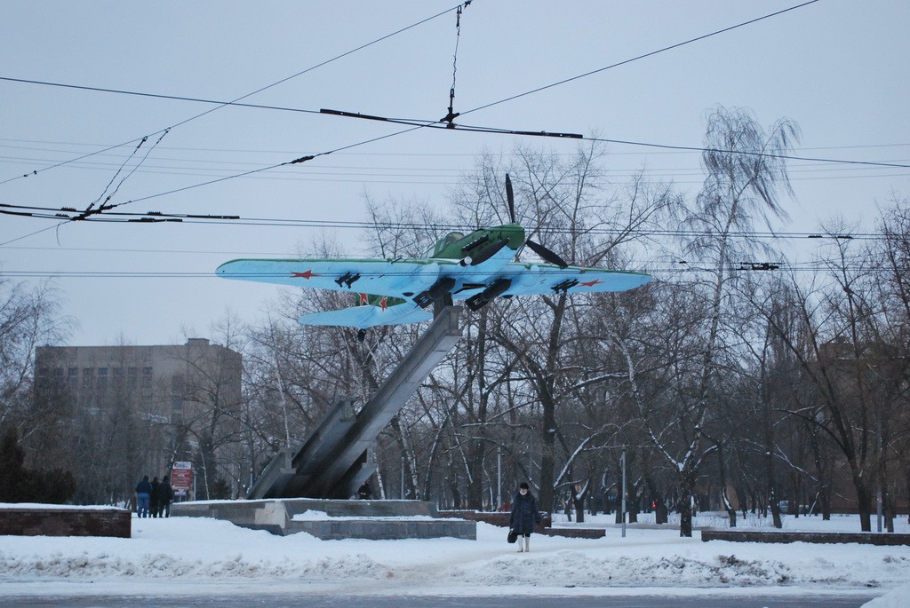Циолковского самолет в Воронеже фото