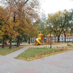 Комсомольский сквер в Воронеже фото
