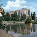 Озеро в сквере в Воронеже фото
