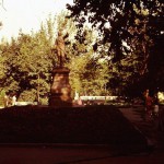 Памятник Петру 1 в Воронеже старое фото