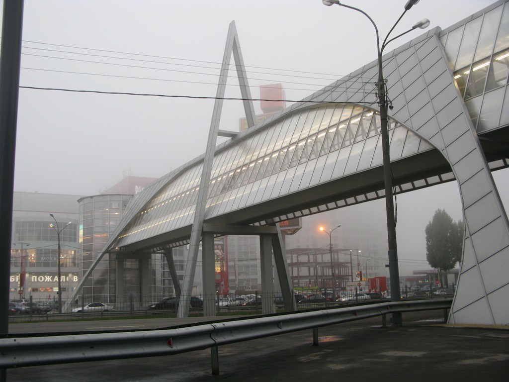 Переходной мост у МП в Воронеже фото