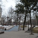 Первомайский сквер в Воронеже фото