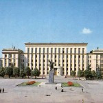 Площадь Ленина в 1970 г. в Воронеже фото