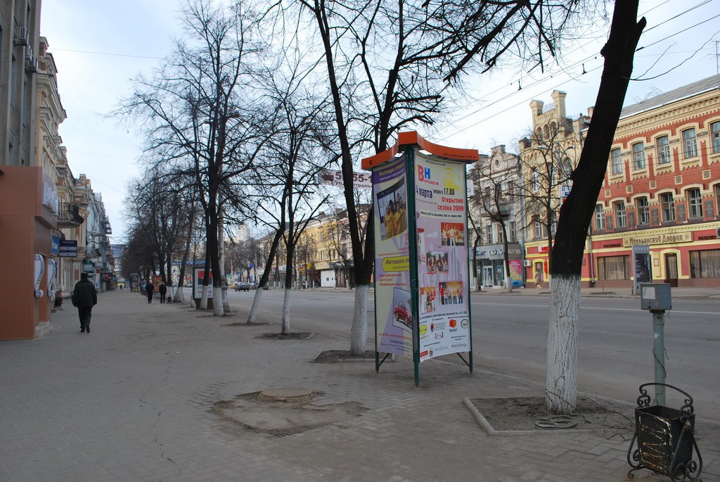 Проспект Революции для пешеходов в Воронеже фото