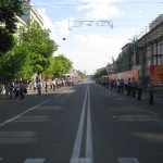проспект Революции в Воронеже 9 мая фото