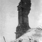 Руины колокольни в Воронеже 1943 год фото