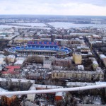 Стадион в Воронеже с высоты фото