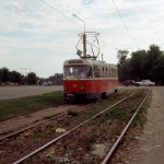 Трамвай на ул. Ленина в Воронеже фото