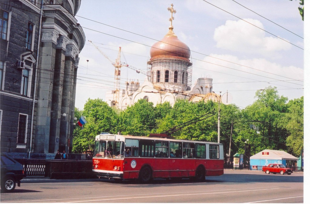 Троллейбус на пр.Революции в Воронеже фото