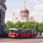 Троллейбус на пр.Революции в Воронеже фото