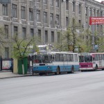 Троллейбус ул. Плехановская в Воронеже фото