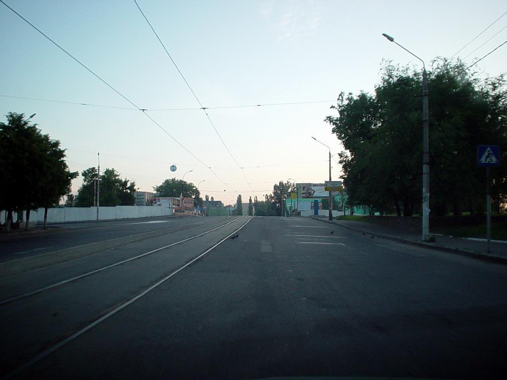 Ул. Ленина утром в Воронеже фото