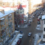 Улица Станкевича в Воронеже с высоты фото