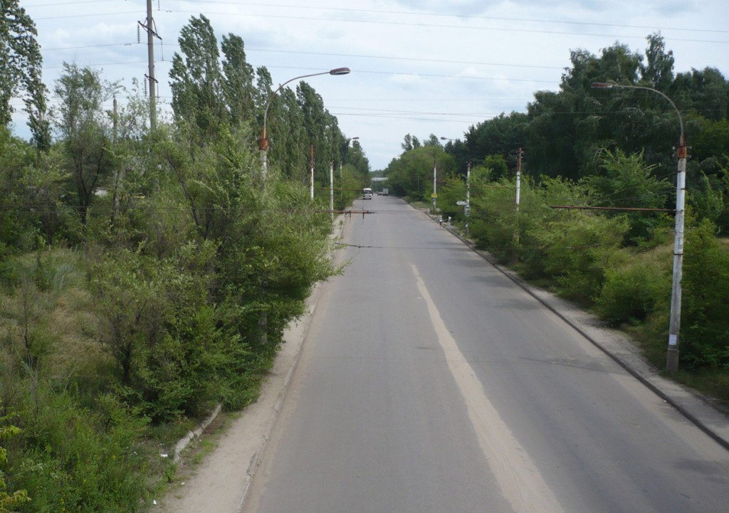 ул. Землячки в Воронеже 2007 год фото