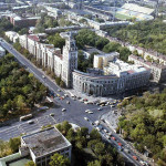 Башня ЮВЖД в 1980-е годы город Воронеж фото