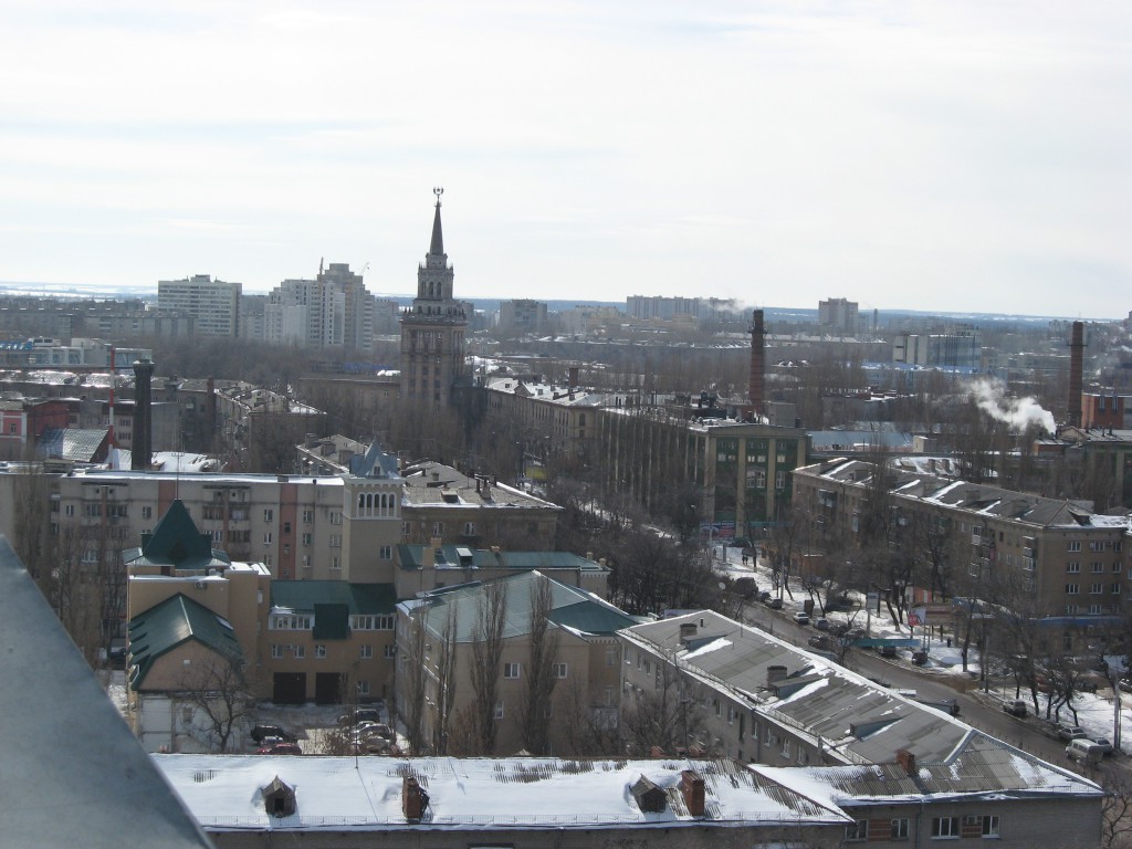 Панорама города Воронежа фото