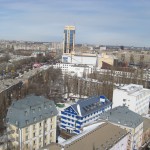 Панорама Воронежа с крыши фото