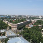 Вид с крыши ЮВЖД в Воронеже фото