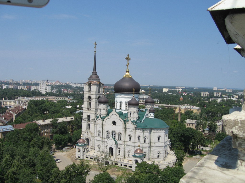 Вид на Благовещенский собор в Воронеже фото