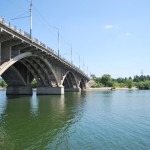 Вогрэсовский мост в Воронеже фото